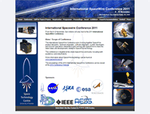Tablet Screenshot of 2011.spacewire-conference.org
