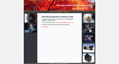 Desktop Screenshot of 2008.spacewire-conference.org